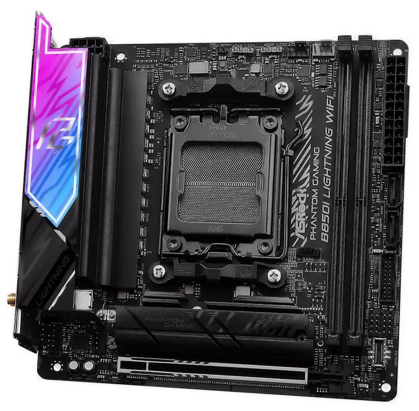 Montaje Placa Base ASRock B850I Lightning WIFI Pozuelo de Alarcón Informático Pozuelo de Alarcón - Montaje Placa Base ASRock B850I Lightning WIFI Pozuelo de Alarcón