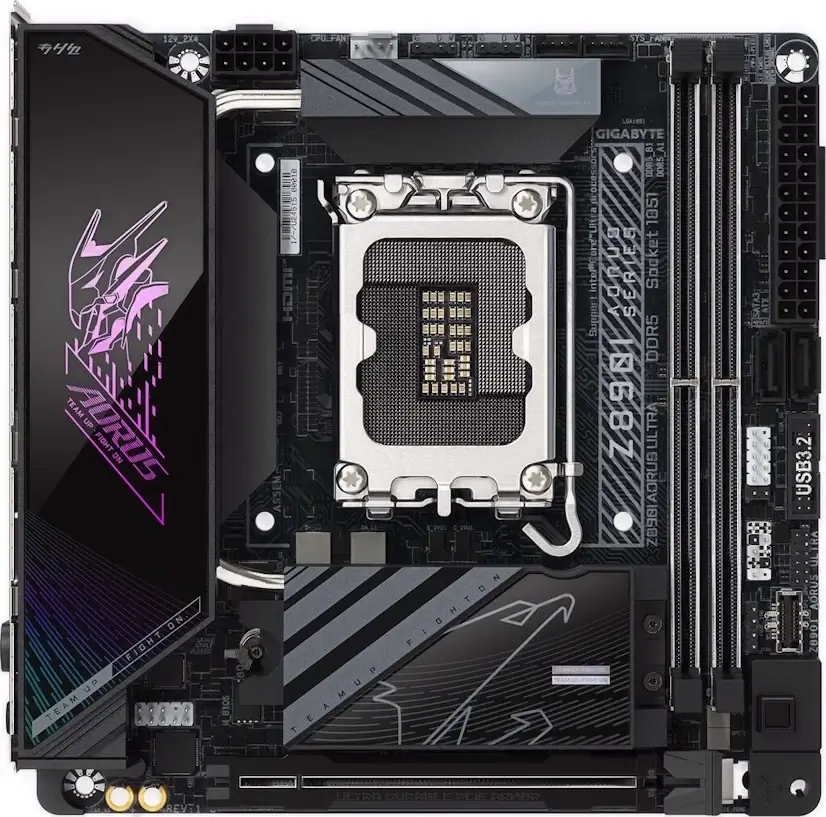 Montaje Placas Base Gigabyte Z890I AORUS ULTRA Gaming PC Pozuelo de Alarcón Montaje Placa Base Gigabyte Z890I AORUS ULTRA Gaming PC Pozuelo de Alarcón